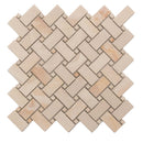 Crepe Pink 12x12 Matte Basketweave Porcelain Mosaic Tile (5 pack, 4.84 sq ft/case)
