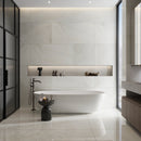 Alabaster White 36x36 Lappato Square Porcelain Large Format Tile (2 pack, 17.4375 sq ft/case)