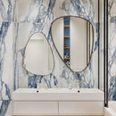 Air Superiority Blue 24x48 Polished Porcelain Large Format Tile (2 pack, 15.55 sq ft/case)