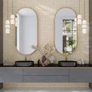 Sand Beige 12x12 Matte Uniform Square Porcelain Mosaic Tile (11 pack, 10.65 sq ft/case) - Sample