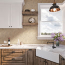 Sand Beige 12x12 Matte Uniform Square Porcelain Mosaic Tile (11 pack, 10.65 sq ft/case) - Sample