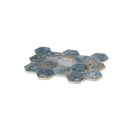 Hale Navy 9x13 Polished Hexagon Porcelain Mosaic Tile (9 pack, 7.09 sq ft/case)