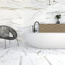 White 24x48 Matte Field Porcelain Tile (2 pack, 15.48 sq ft/case)