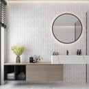 White 12x36 Matte Ceramic Large Format Tile (4 pack, 11.63 sq ft/case)