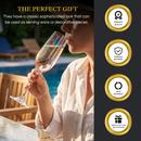 Iridescent Champagne Glasses Premium Barware Gift Elegant Drinkware Collection
