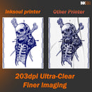 INKSOUL® T08FD tattoo transfer printer touch screen