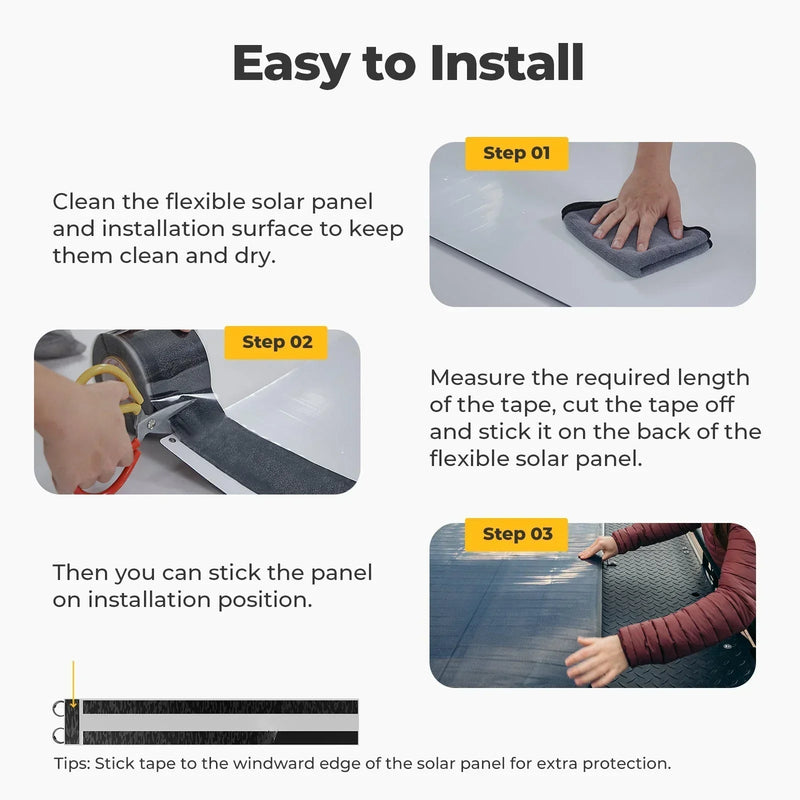 12V/24V 200W Arch Pro N-Type TOPCon Solar Panel With Tape, photo 21 of 21