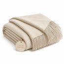 100% Cashmere Throw Blanket - 54"x60"