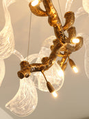 Icarus Wings Horizontal Chandelier