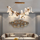 Icarus Wings Horizontal Chandelier