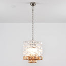 Ice Cube Glass Murano Chandelier