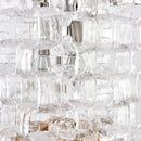 Ice Cube Glass Murano Chandelier