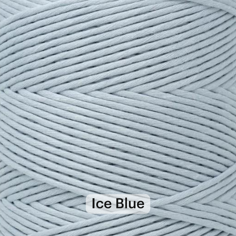SOFT COTTON CORD ZERO WASTE 4 MM - 1 SINGLE STRAND - SAMPLES