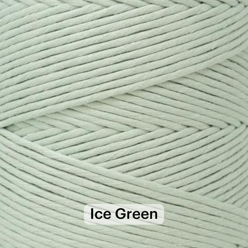 SOFT COTTON CORD ZERO WASTE 4 MM - 1 SINGLE STRAND - SAMPLES