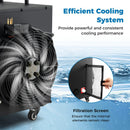 4/5 HP Ice Bath Water Chiller for Cold Plunge Tubs with Compressor-Black by LJGDeals
