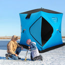 Portable 2 Person Ice Shanty with Cotton Padded Walls by LJGDeals