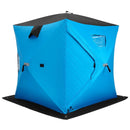 Portable 2 Person Ice Shanty with Cotton Padded Walls by LJGDeals