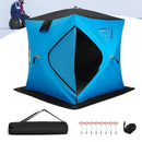 Portable 2 Person Ice Shanty with Cotton Padded Walls by LJGDeals