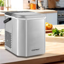 Countertop Ice Maker with Self-Cleaning for Home & Office