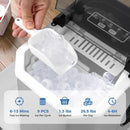 Ice Maker Countertop with Self-Cleaning for Home Kitchen Office Party by LJGDeals
