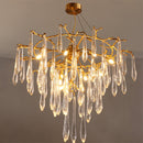Icicle Crystal Chandelier