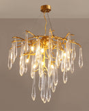 Icicle Crystal Chandelier