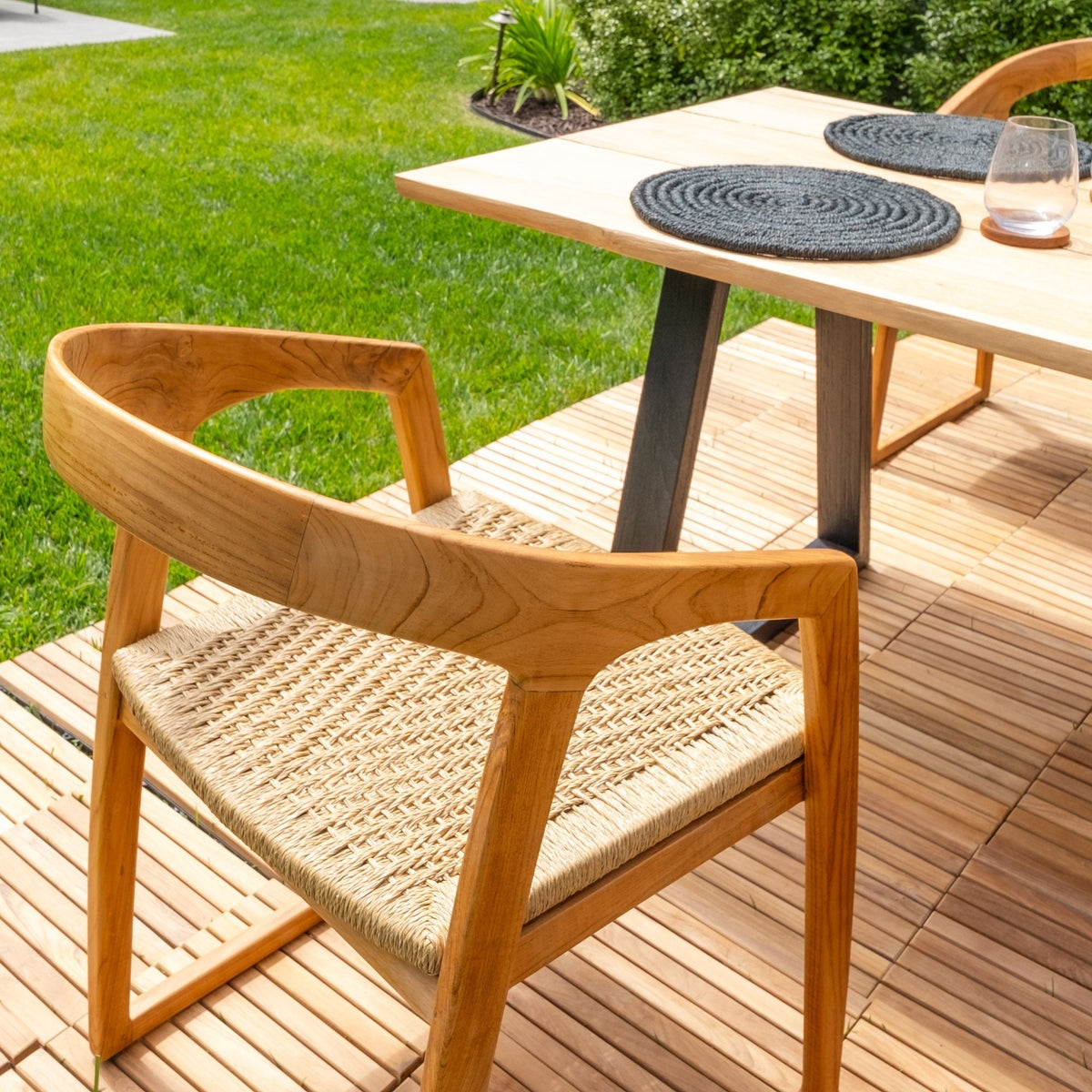 Ubud Natural Teak Dining Chair, photo 3 of 11