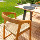 Ubud Natural Teak Dining Chair by NORDICTEAK.COM
