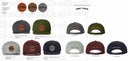 Pike Trail Rawhide Leather Patch Hats