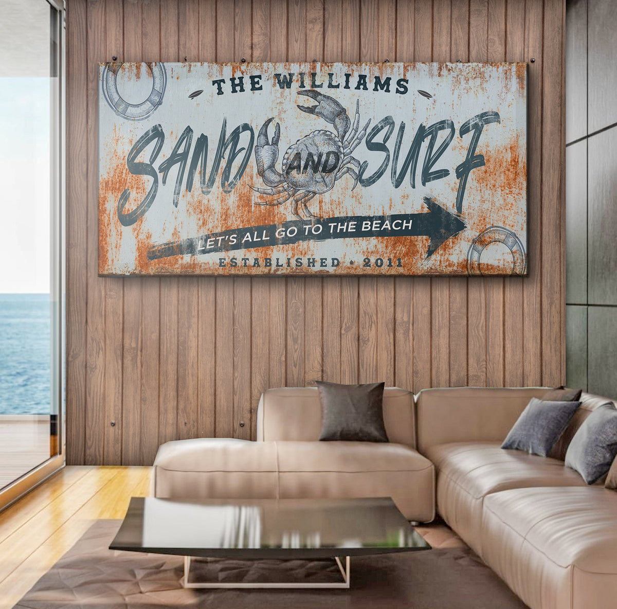Sand And Surf Sign V, photo 2 of 8