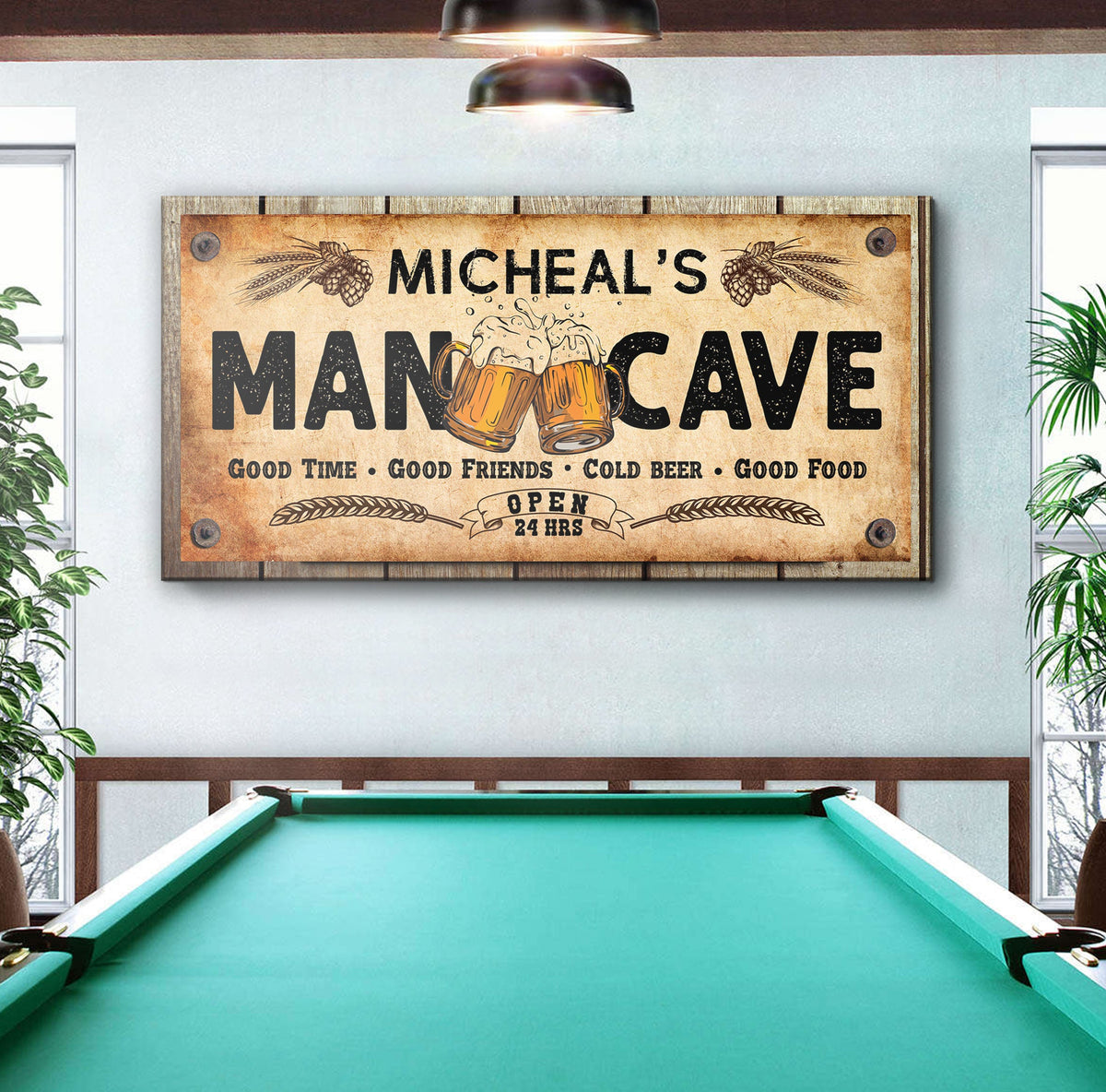 Man Cave Sign IV, photo 2 of 8
