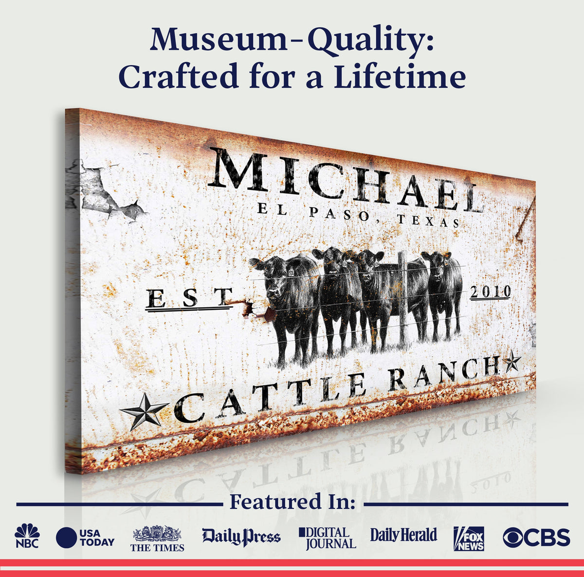 Cattle Ranch Sign IV (Free Shipping), photo 3 of 8