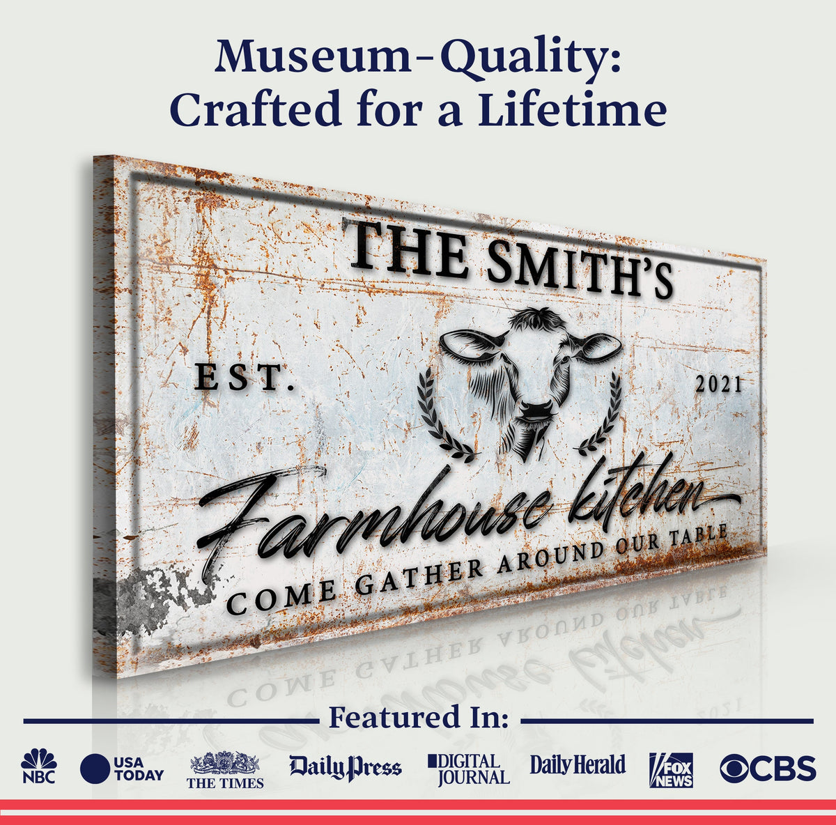 Farmhouse Kitchen Sign, photo 3 of 9