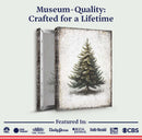 Vintage Pine Tree Christmas Wall Art by Tailored Canvases