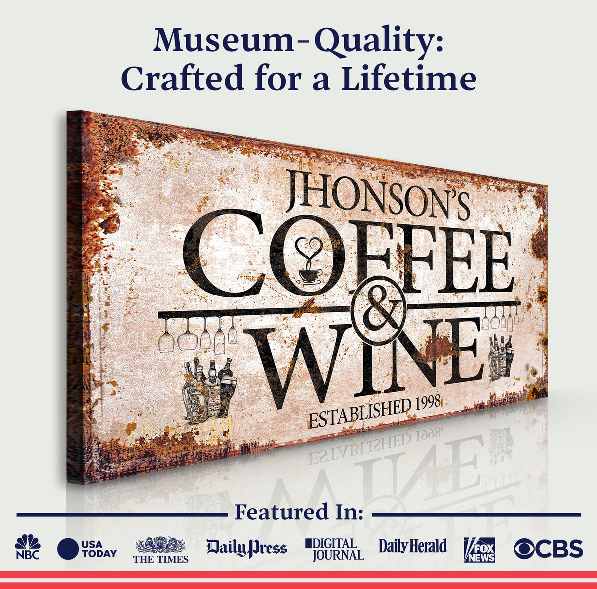 Coffee and Wine Sign II, photo 3 of 8