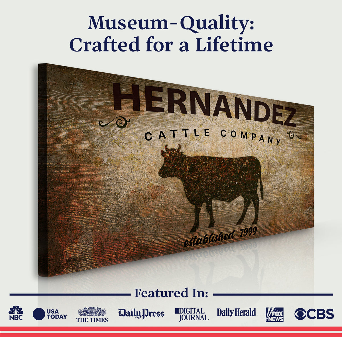 Cattle Company Sign, photo 3 of 9