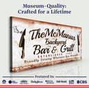 Backyard Bar & Grill Sign IV
