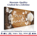 Just Breathe Sign XIII by Tailored Canvases