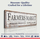 Farmers Market Sign III