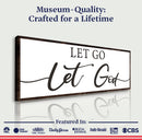 Let Go Let God Faith Sign III