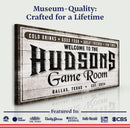 Personalized Game Room Sign IV