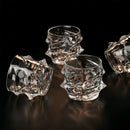 Storm Japanese Crystal Whisky Glass by TsukiGlass
