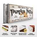 Personalized Pumpkin Patch Sign V