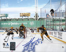 Hampus Lindholm 2023 Winter Classic Fenway Park Green Monster Boston Bruins 8x10 Autographed Photo by Dynasty Sports & Framing