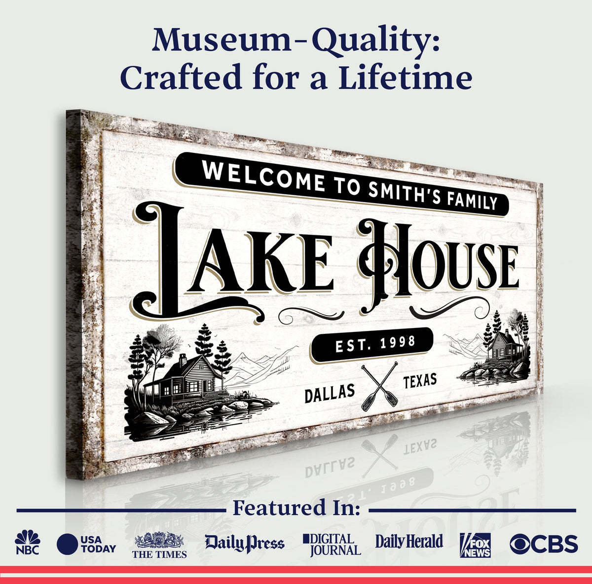Lake House Sign VIII, photo 5 of 8