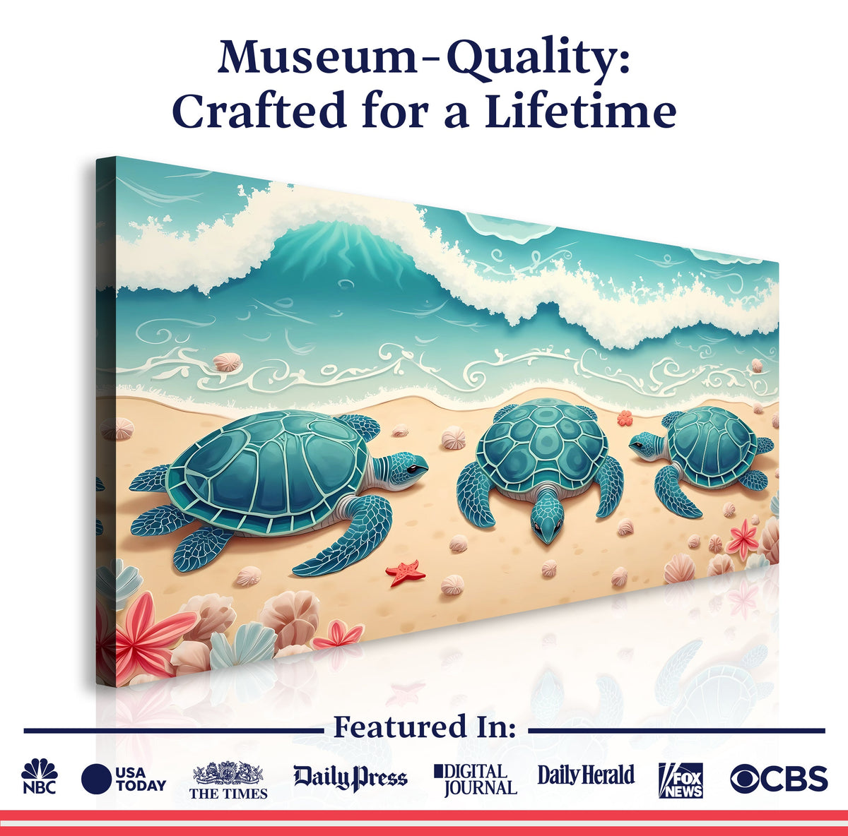 3D Coastal Wall Art II, photo 6 of 9