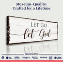 Let Go Let God Faith Sign II