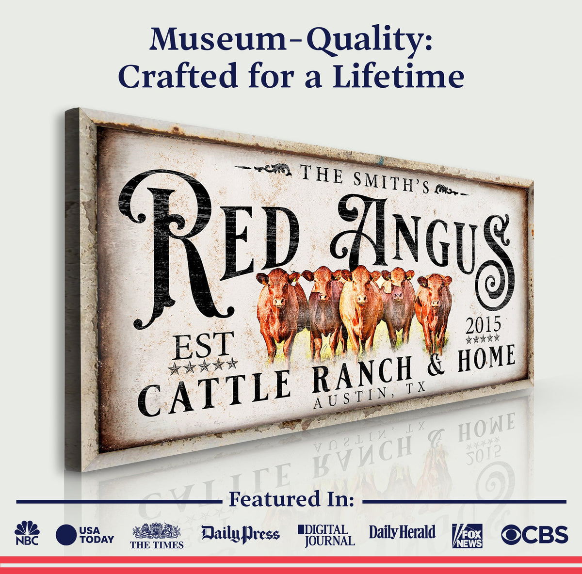 Red Angus Sign II, photo 4 of 8