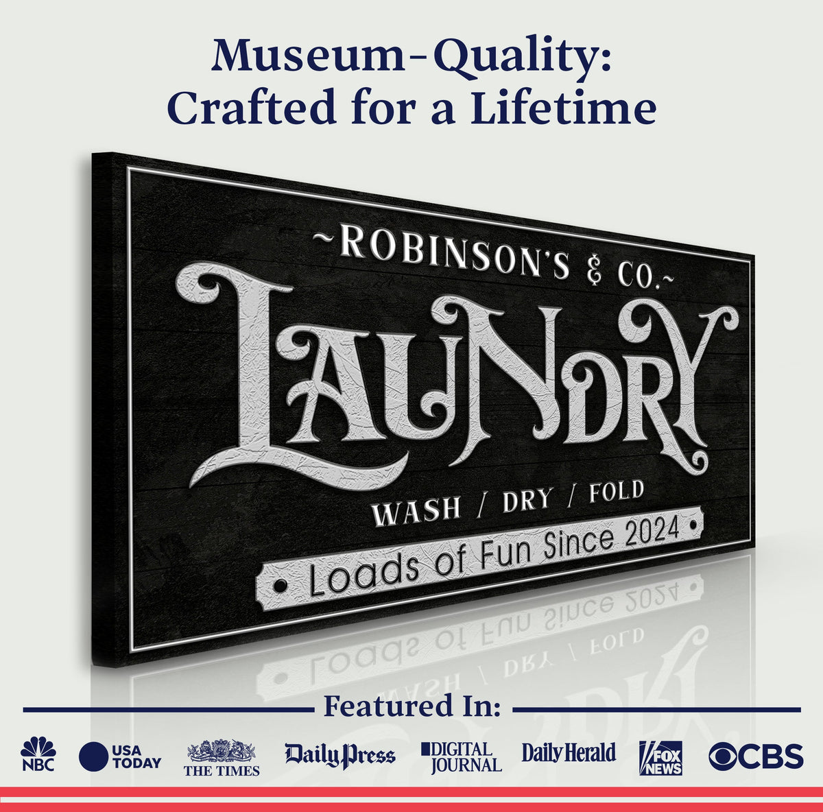 Laundry Room Sign V, photo 5 of 8