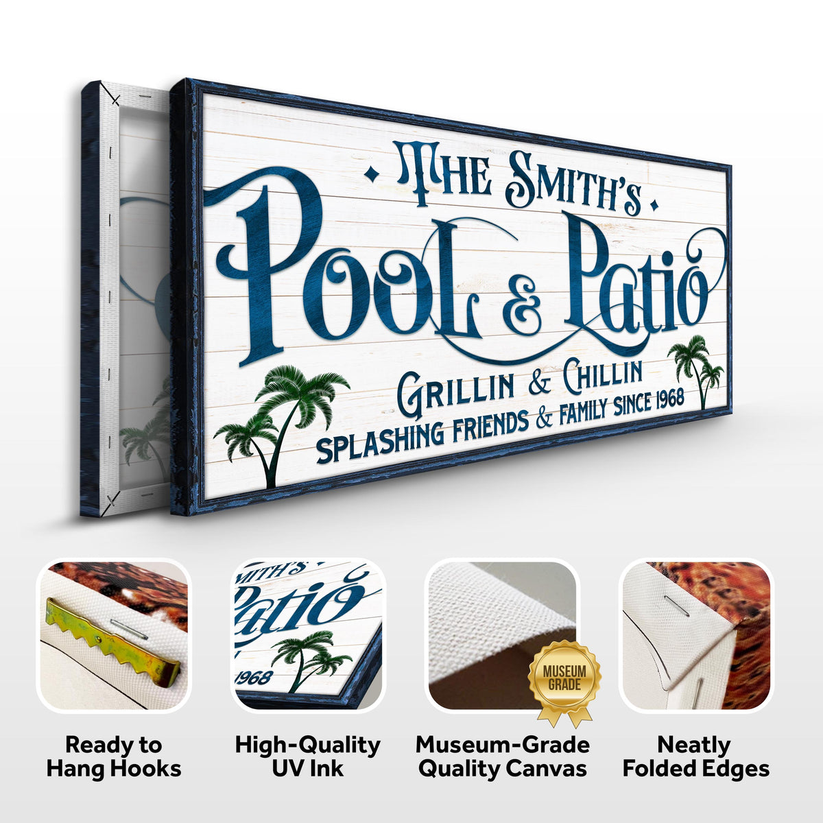 Personalized Pool Bar Sign II, photo 6 of 8